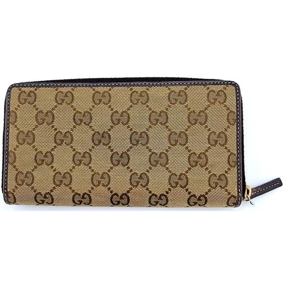Auth Gucci Wallet Gg Canvas Beige Brown #78330G19B - Picture 2 of 15